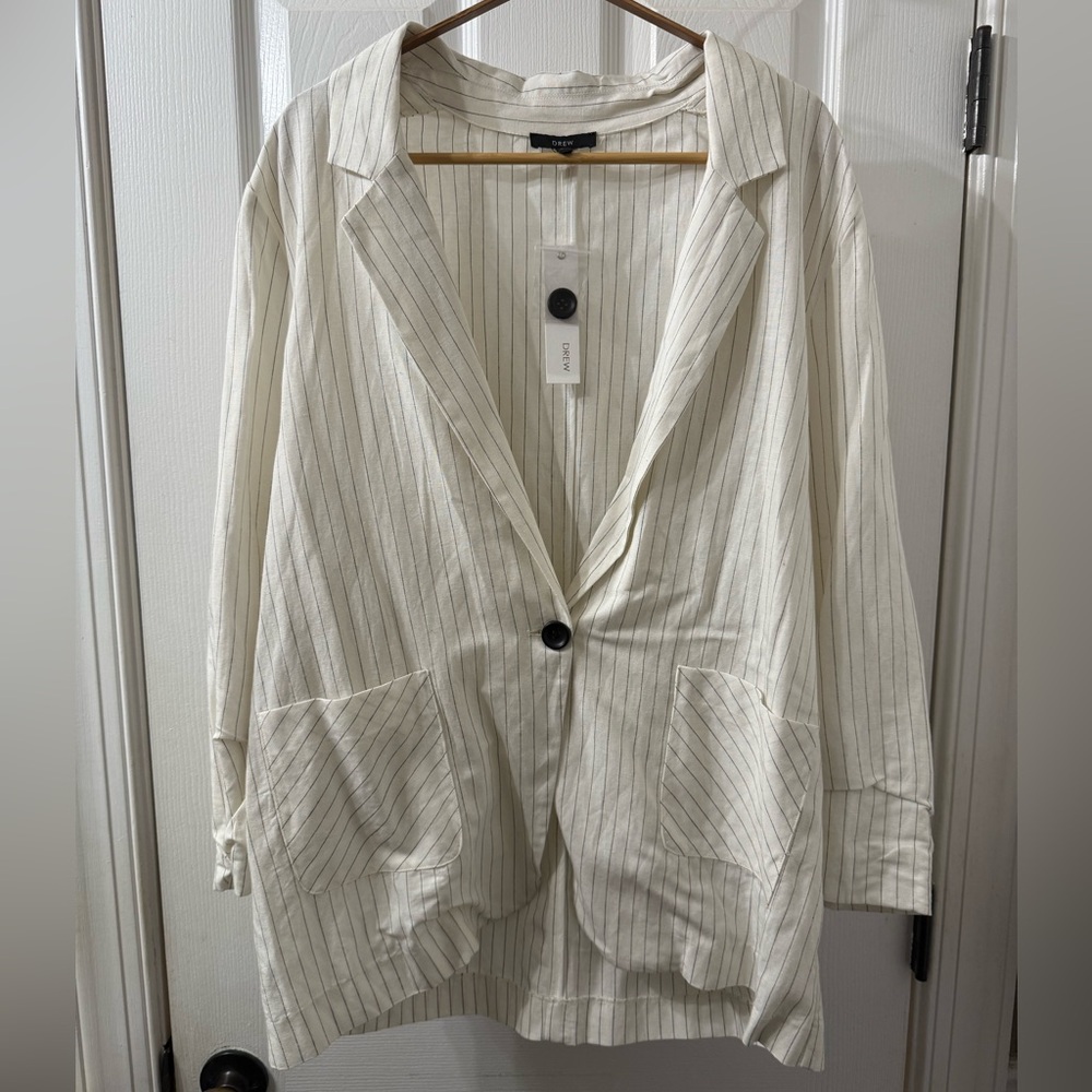 DREW Striped Blazer